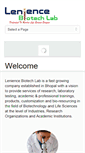 Mobile Screenshot of leniencebiotech.com